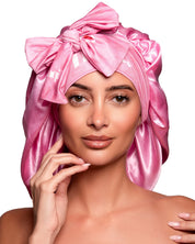 The Silky Curl : bonnet de nuit.