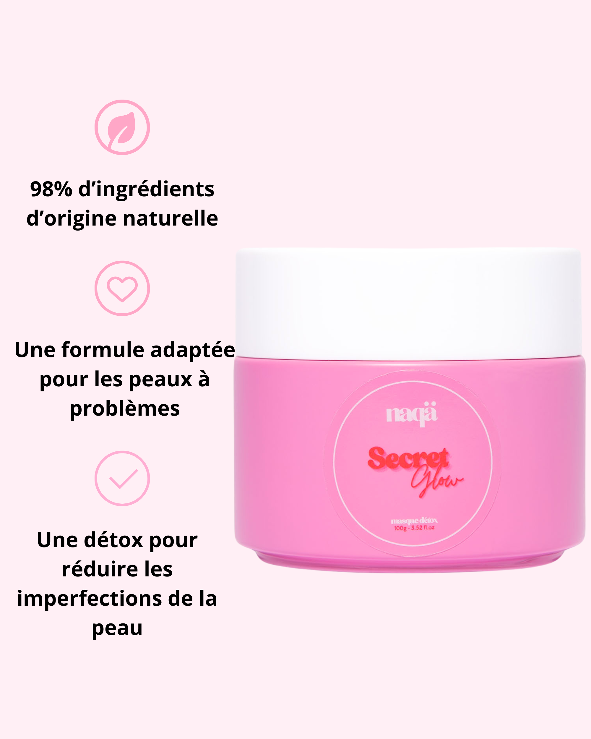 Secret Glow : le masque detox.