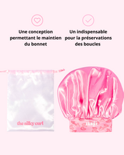 The Silky Curl : bonnet de nuit.
