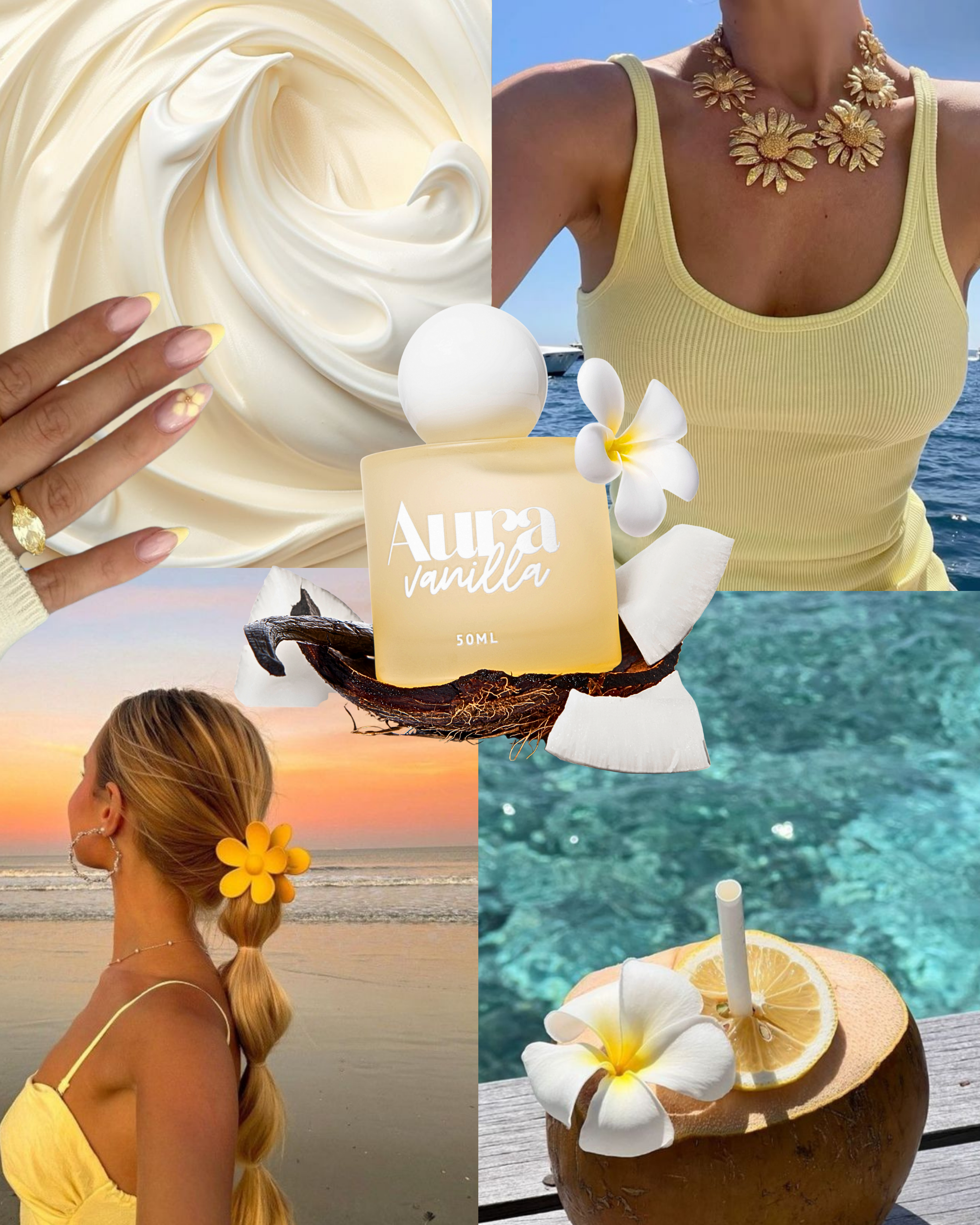 Le parfum cheveux : Aura Vanilla