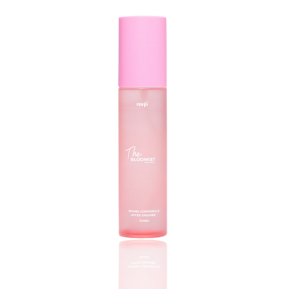 Flacon de la brume corporelle The Bloomist naqä au bouchon rose