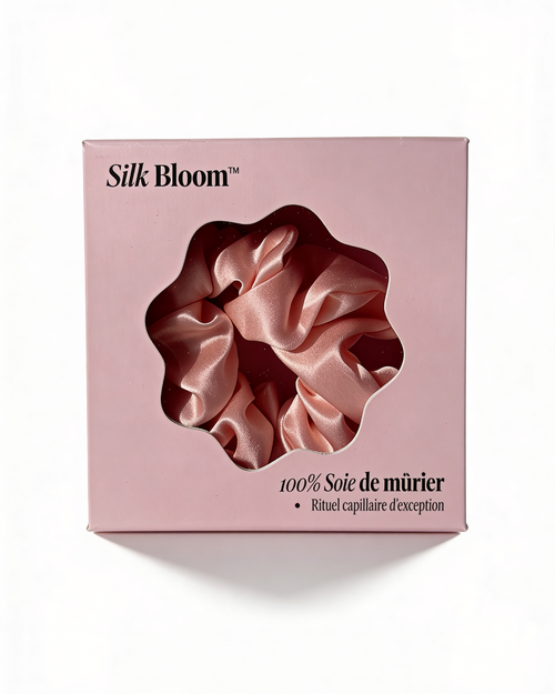 Silk Bloom : le chouchou en soie.