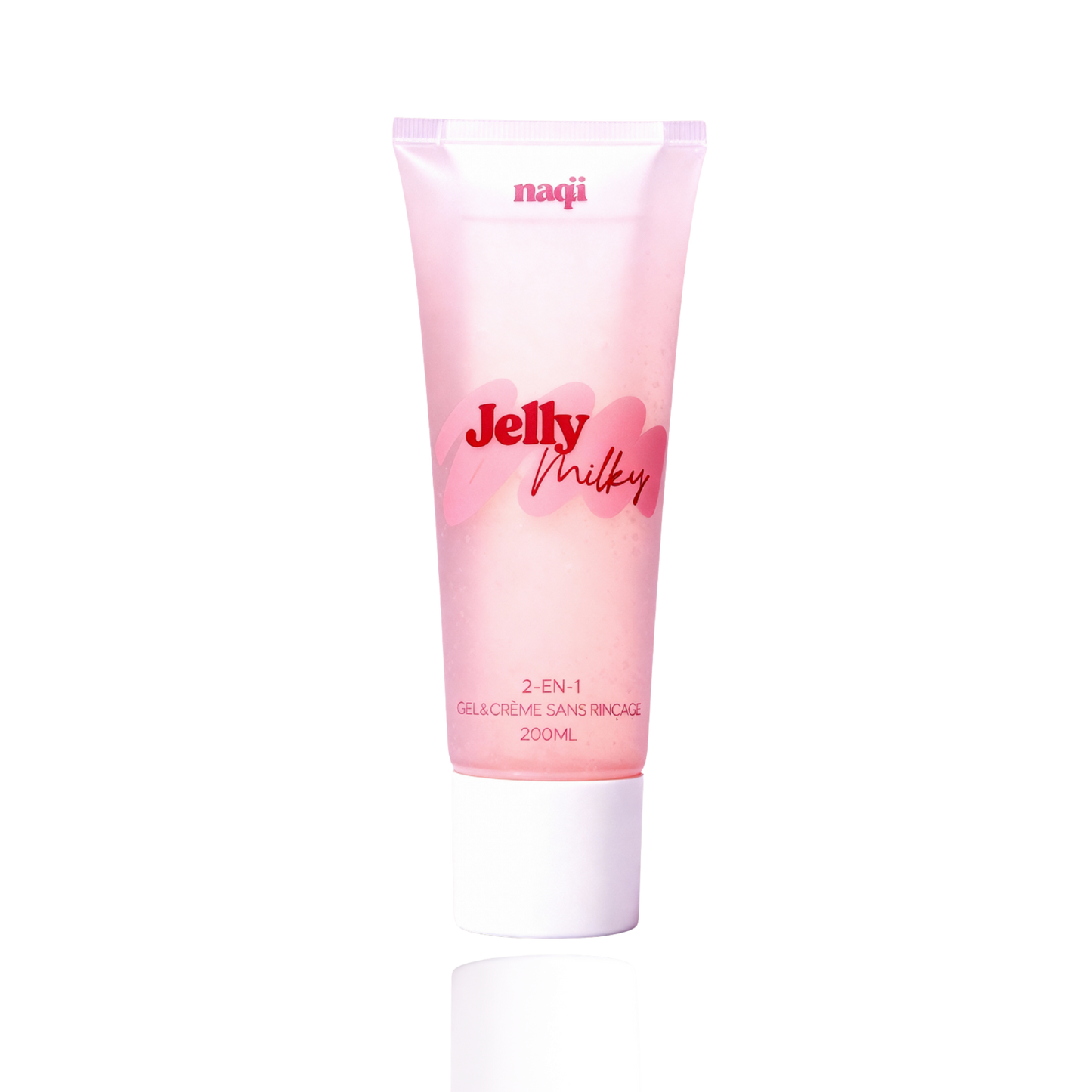 Tube du soin 2-en-1 sans rinçage Jelly Milky 200 ml naqä