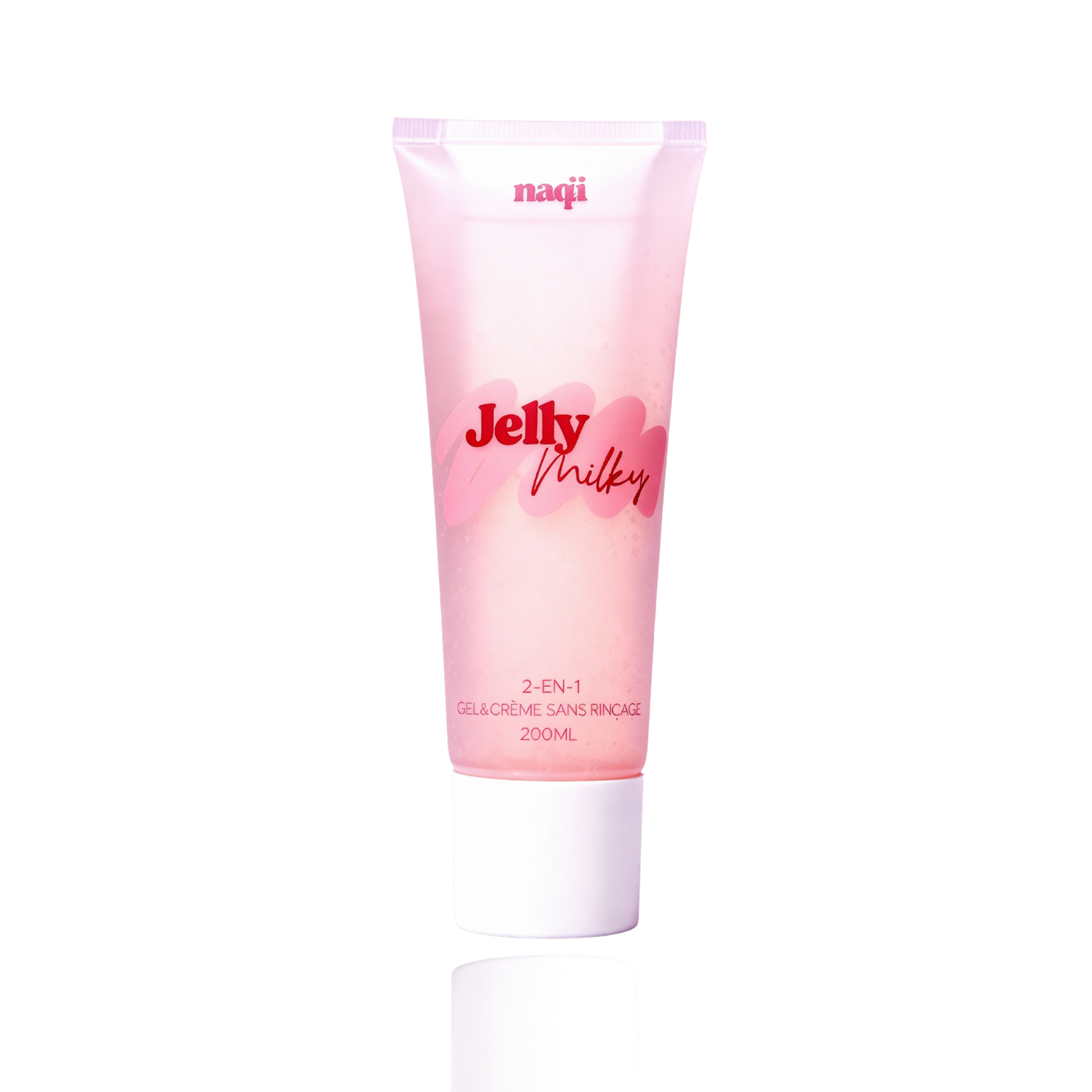 Tube du soin 2-en-1 sans rinçage Jelly Milky 200 ml naqä