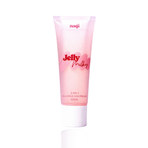 Tube du soin 2-en-1 sans rinçage Jelly Milky 200 ml naqä