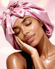 The Silky Curl : bonnet de nuit.