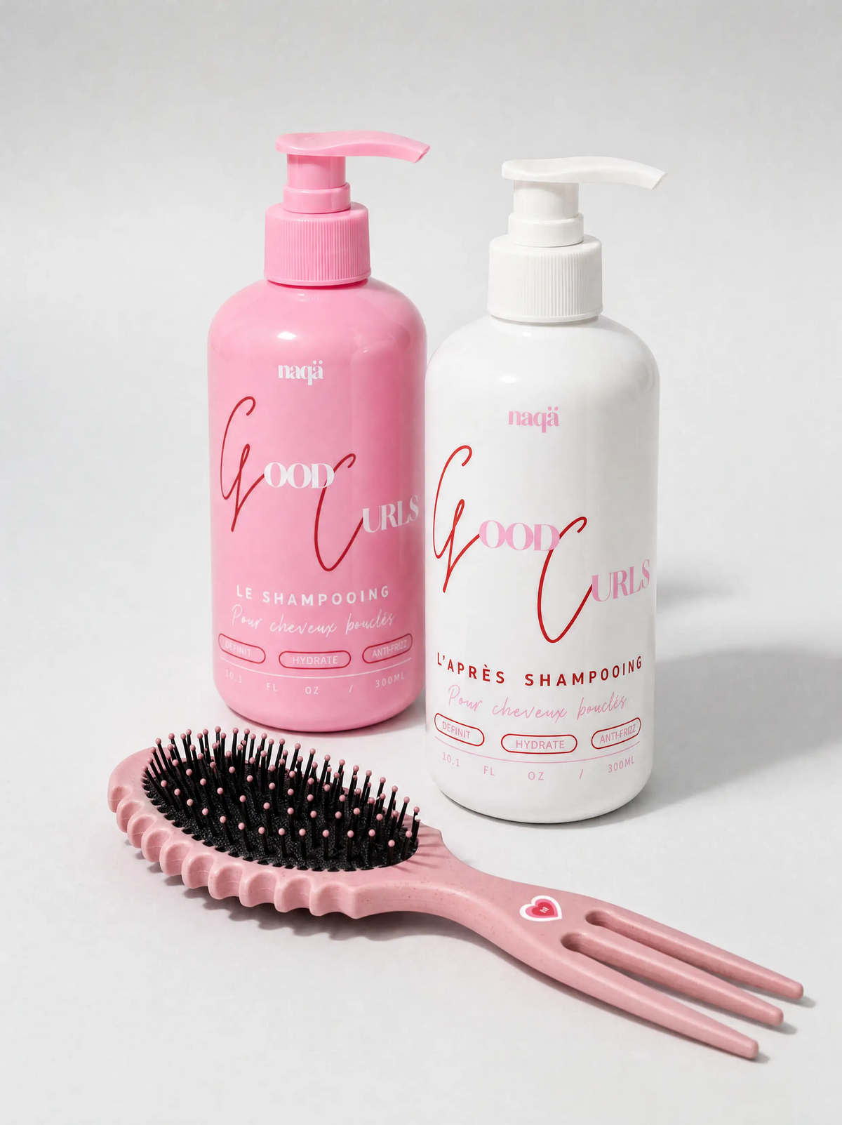 Good Curls 7 — le shampooing, l'après-shampooing et la Sculptor Brush